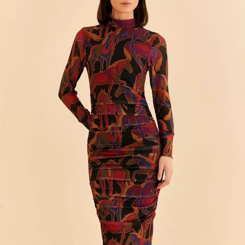 Elegant FARM Rio Multicolor Dress